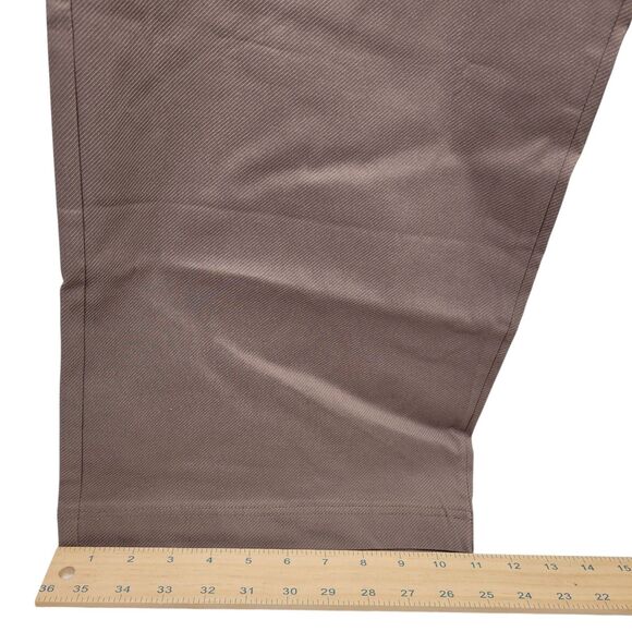 Women's Brown Wide Leg Pants Size X-Large Loose Baggie Casual Trousers - Picture 8 of 13